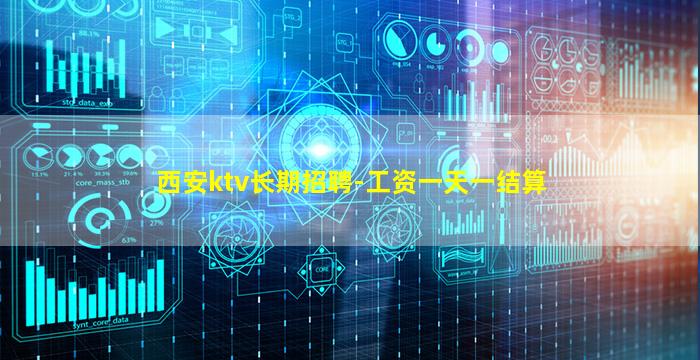 西安ktv长期招聘-工资一天一结算